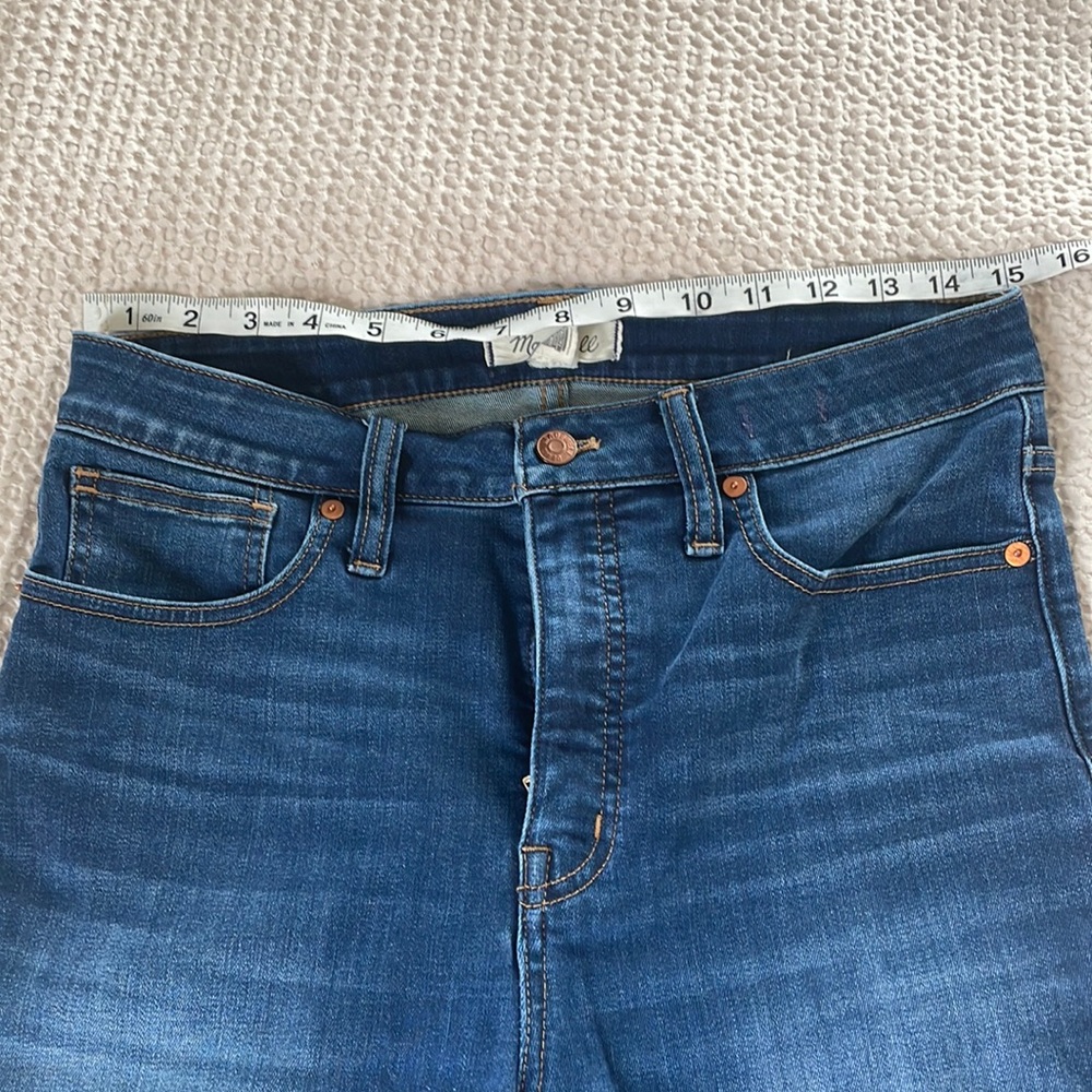 Madewell high rise skinny size 29